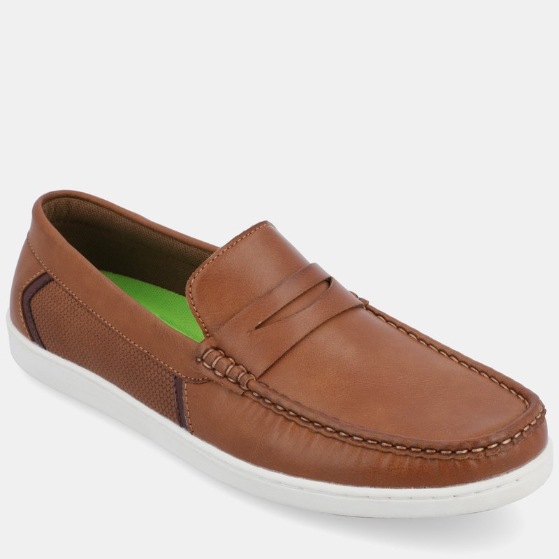 Vance Co. Shoes Danny Penny Loafer In Brown