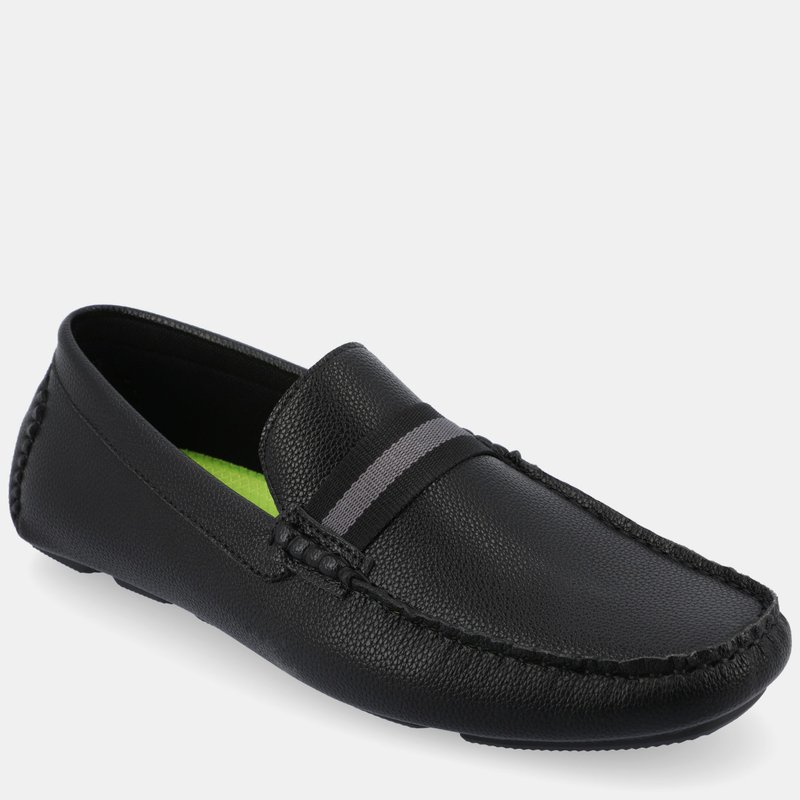 Vance Co. Shoes Griffin Driving Loafer In Black