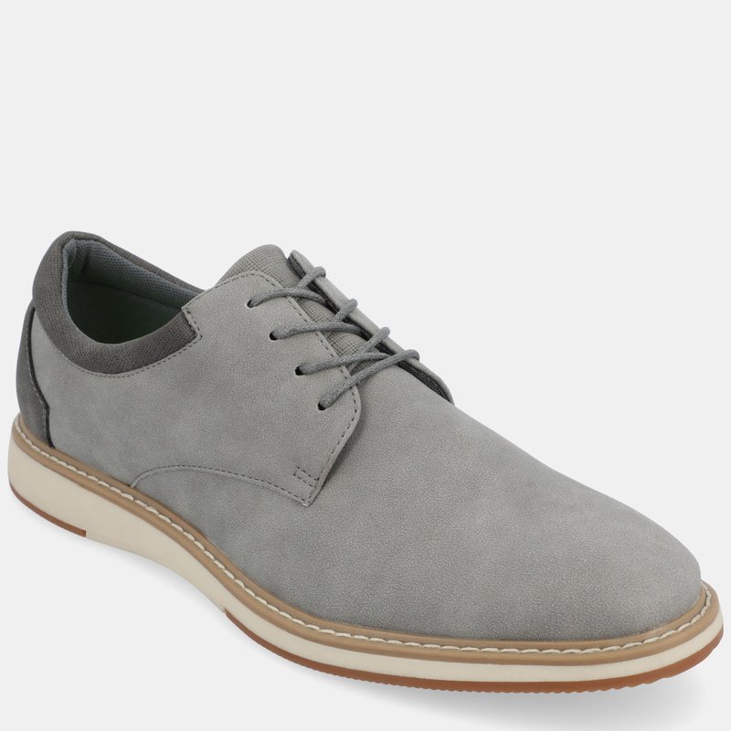 Vance Co. Shoes Hodges Plain Toe Hybrid Dress Shoe In Grey
