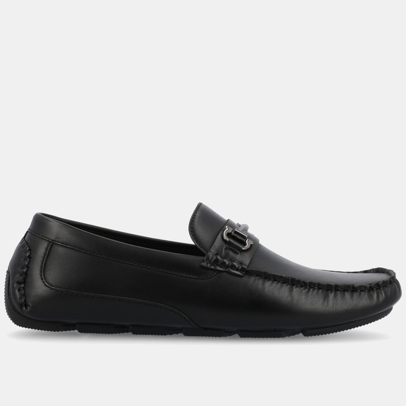 Vance Co. Shoes Holden Bit Driving Loafer In Black