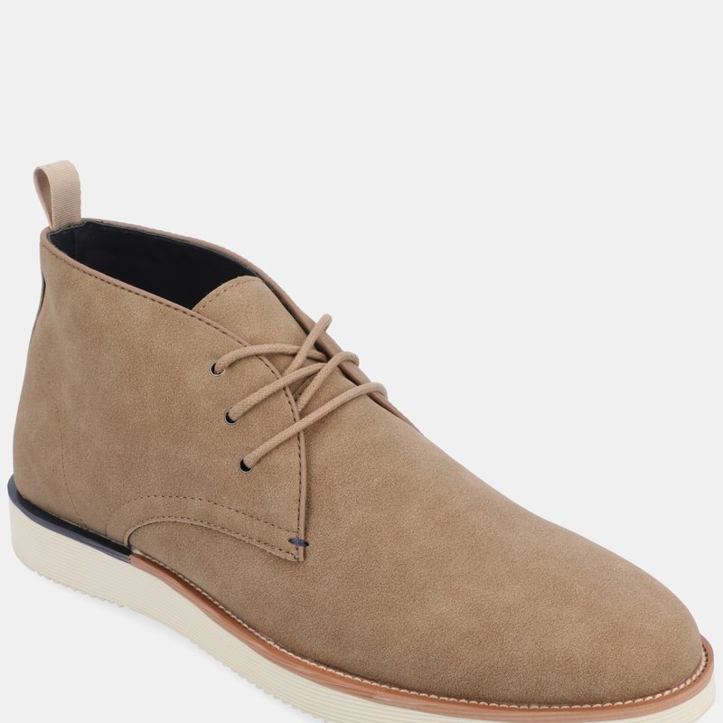 Vance Co. Shoes Jimmy Plain Toe Chukka Boot In Brown