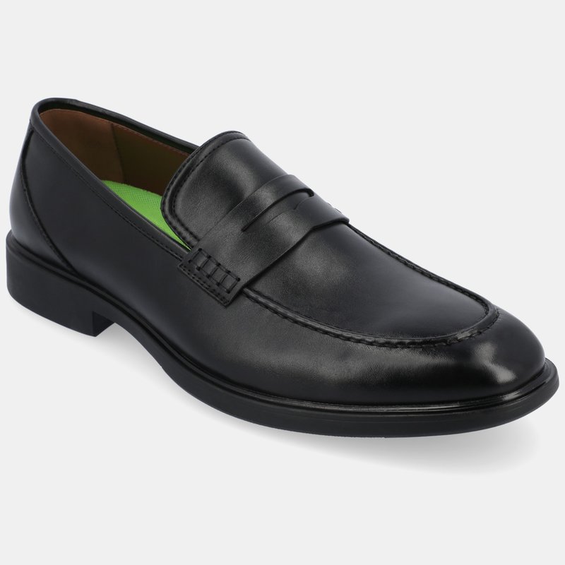 Vance Co. Shoes Keith Penny Loafer In Black