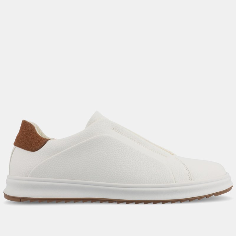Shop Vance Co. Shoes Matteo Slip-on Sneaker In White