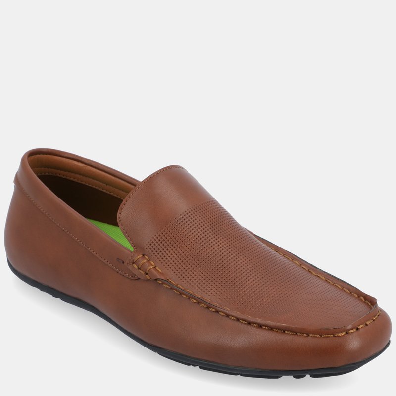 Vance Co. Shoes Mitch Driving Loafer In Brown