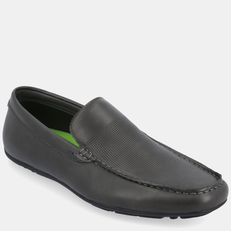 Vance Co. Shoes Mitch Driving Loafer In Grey