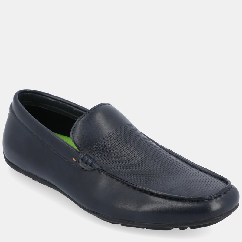 Vance Co. Shoes Mitch Driving Loafer In Blue
