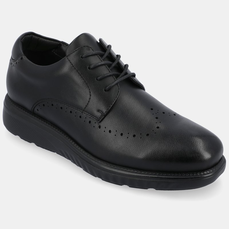Vance Co. Shoes Ramos Wingtip Hybrid Dress Shoe In Black