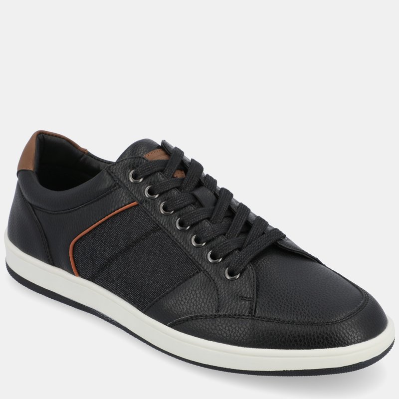 Vance Co. Shoes Rogers Casual Sneaker In Black