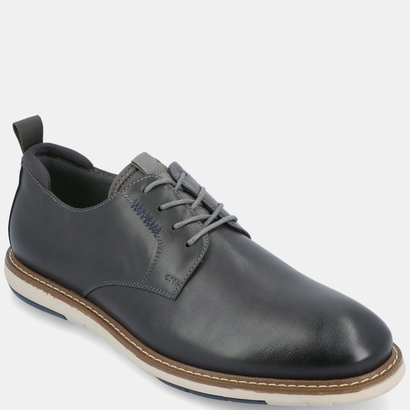 Vance Co. Shoes Thad Lace-up Hybrid Derby Shoe In Grey