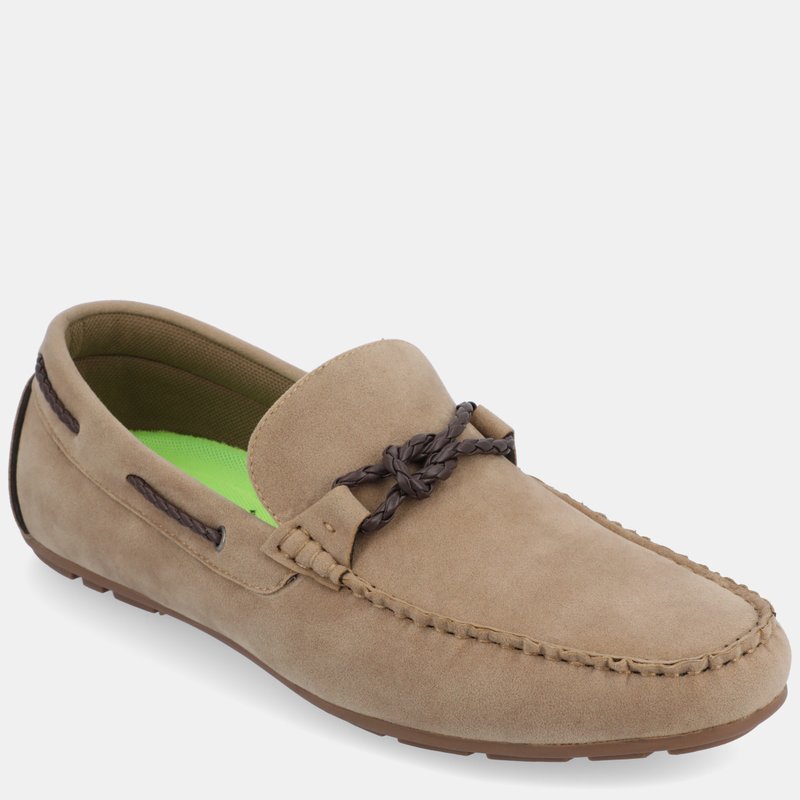 Vance Co. Shoes Tyrell Driving Loafer In Brown