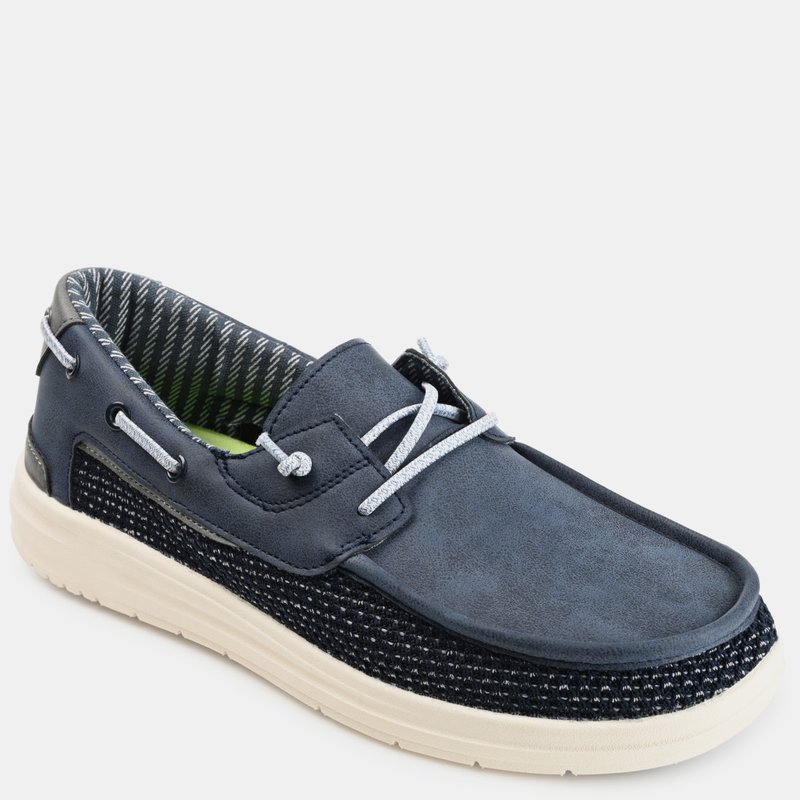 Shop Vance Co. Shoes Vance Co. Carlton Casual Slip-on Sneaker In Blue