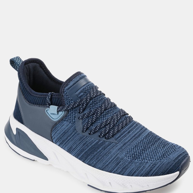 Vance Co. Shoes Vance Co. Gibbs Knit Athleisure Sneaker In Blue
