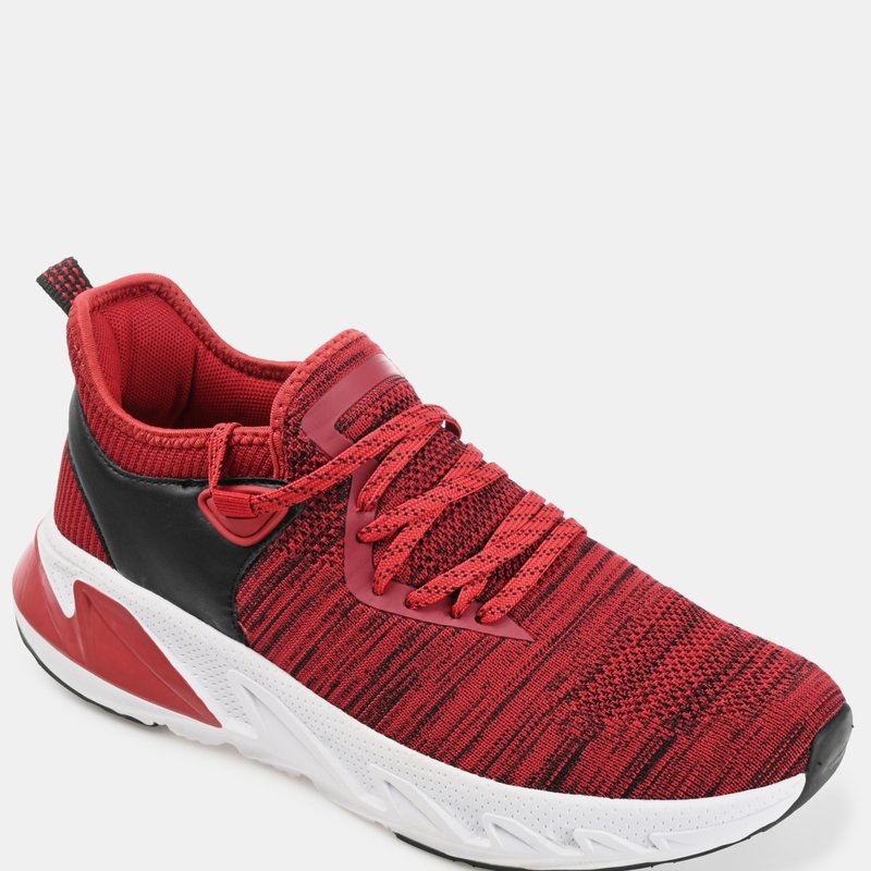 Vance Co. Shoes Vance Co. Gibbs Knit Athleisure Sneaker In Red