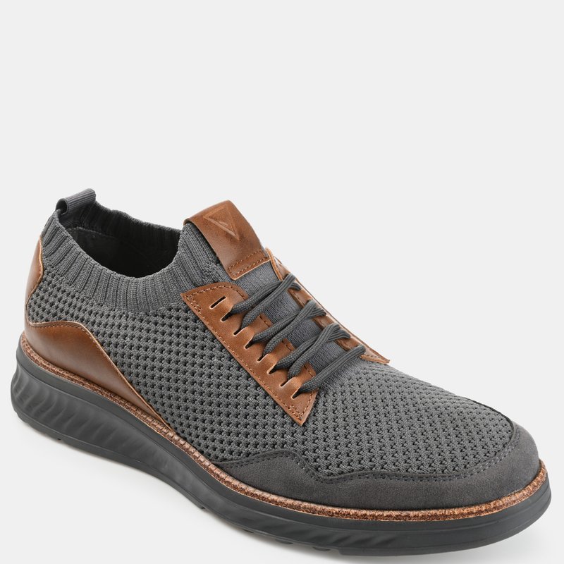 Vance Co. Shoes Vance Co. Julius Knit Casual Dress Shoe In Grey