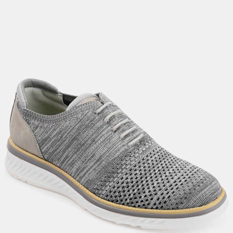 Vance Co. Shoes Vance Co. Marlon Knit Casual Dress Shoe In Grey