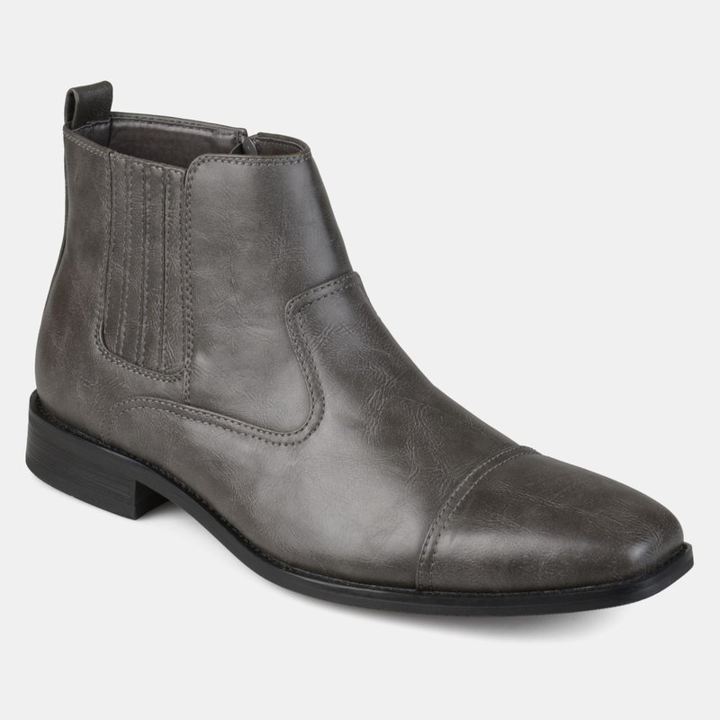 Vance Co. Shoes Vance Co. Men's Wide Width Alex Chelsea Boot In Grey