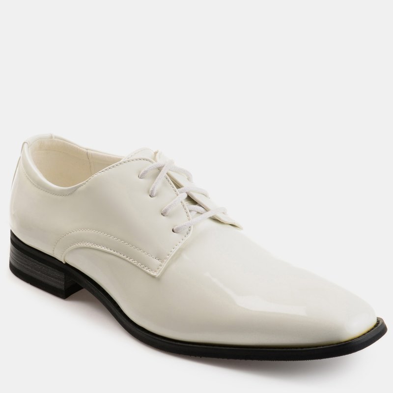 Shop Vance Co. Shoes Vance Co. Men's Wide Width Cole Dress Shoe In White