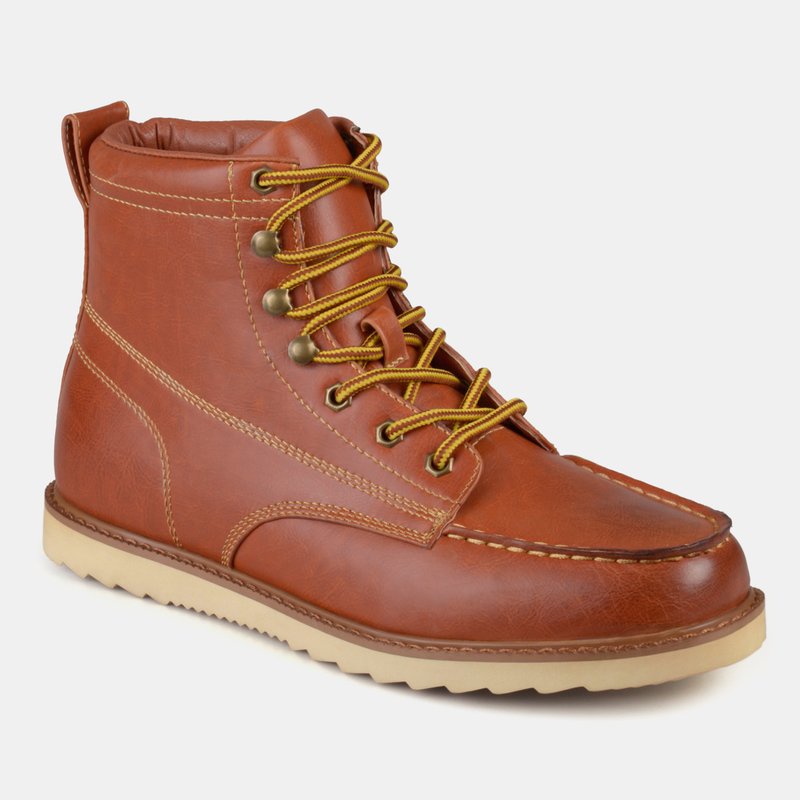 Vance Co. Shoes Vance Co. Men's Wyatt Mock Toe Boot In Brown