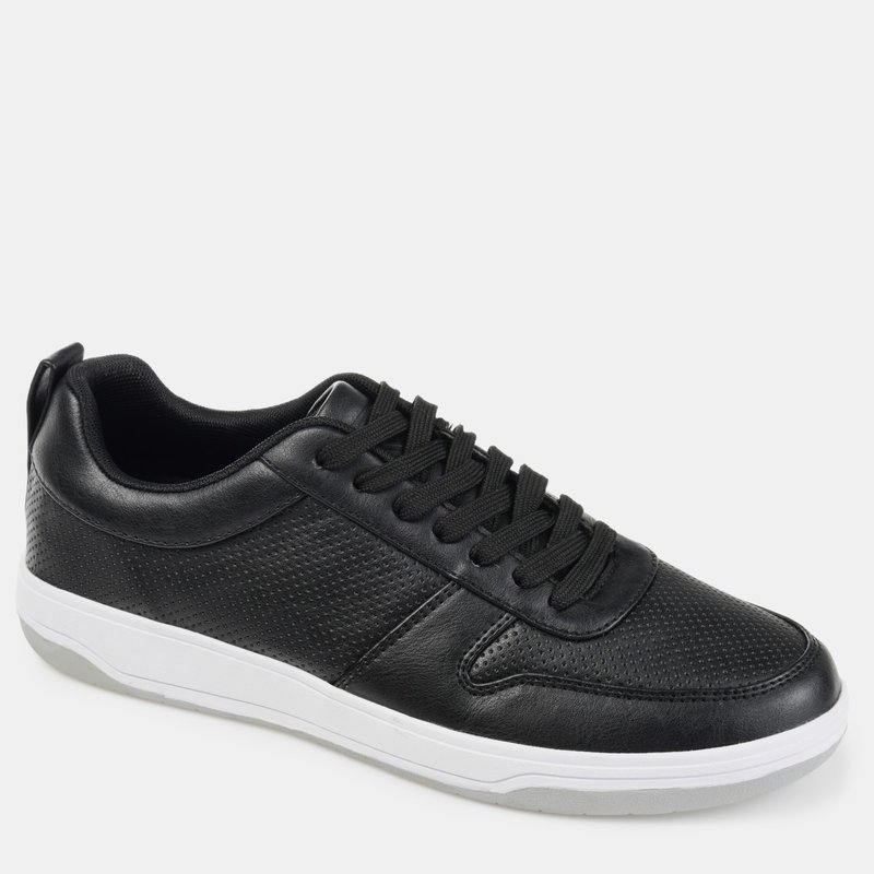 Vance Co. Shoes Vance Co. Ryden Casual Perforated Sneaker In Black