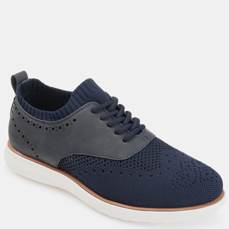 Vance Co. Shoes Vance Co. Waller Knit Casual Dress Shoe In Navy