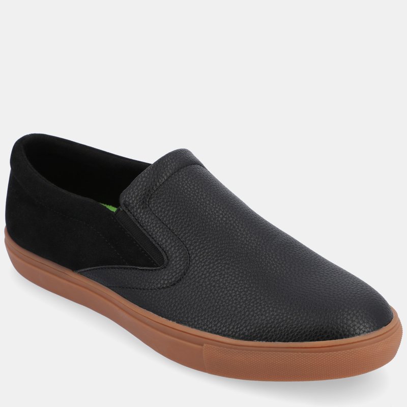Vance Co. Shoes Wendall Slip-on Sneaker In Black