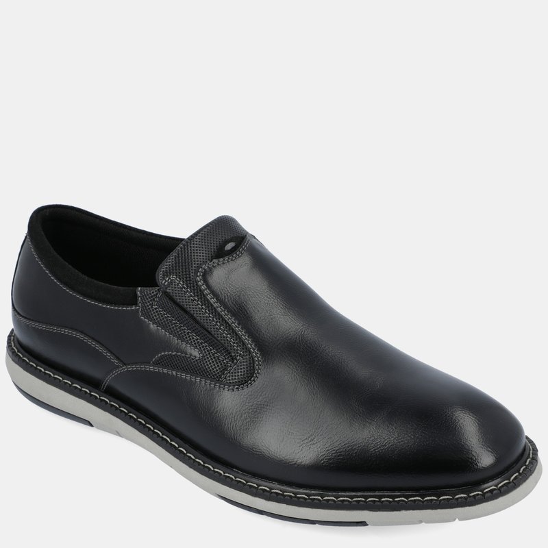 Vance Co. Shoes Willis Slip-on Hybrid Loafer In Black