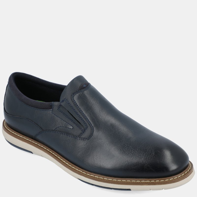 Vance Co. Shoes Willis Slip-on Hybrid Loafer In Blue