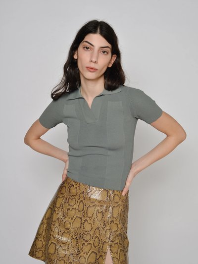 VEDA Margie Leather Skirt Snake product