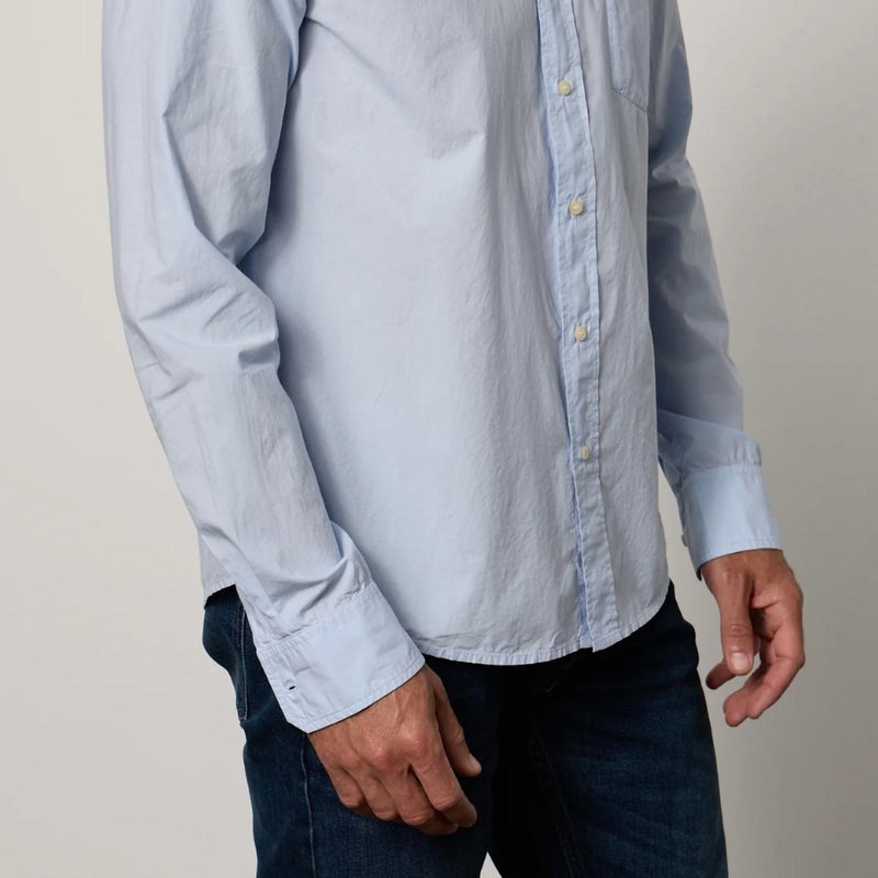 Shop Velvet By Graham & Spencer Brooks Button Up Shirt In Blue