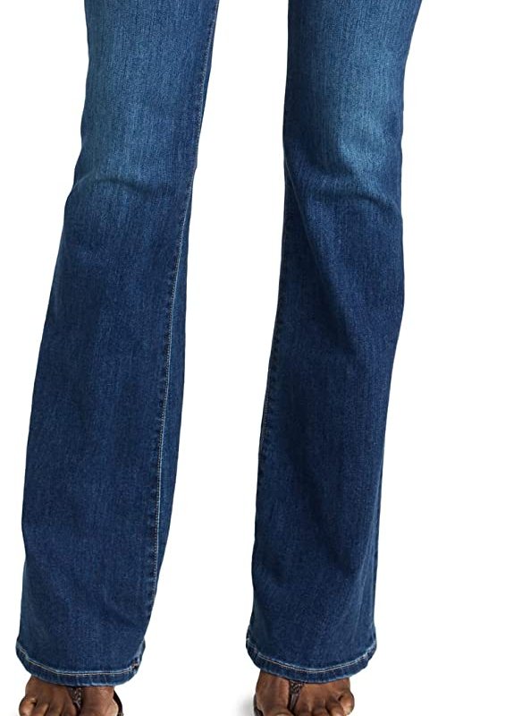 Shop Veronica Beard Jean Women's Beverly High Rise Skinny Flare Jeans In Blue