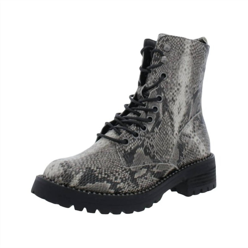 Shop Very G Women's Conquest Combat Boot In Black