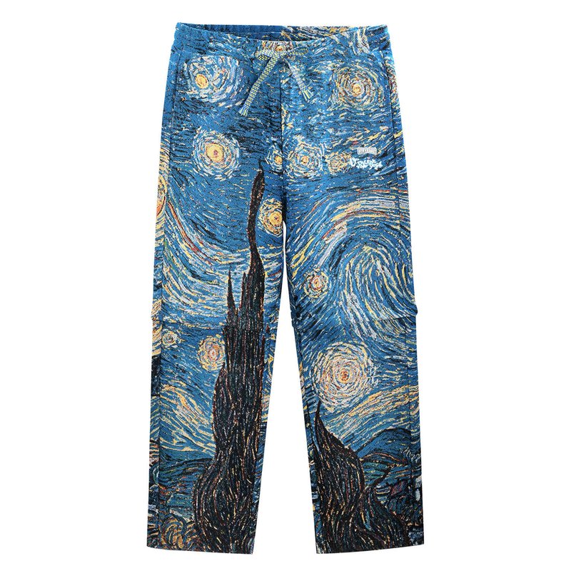 Shop Veryrare Starry Night Pant In Blue