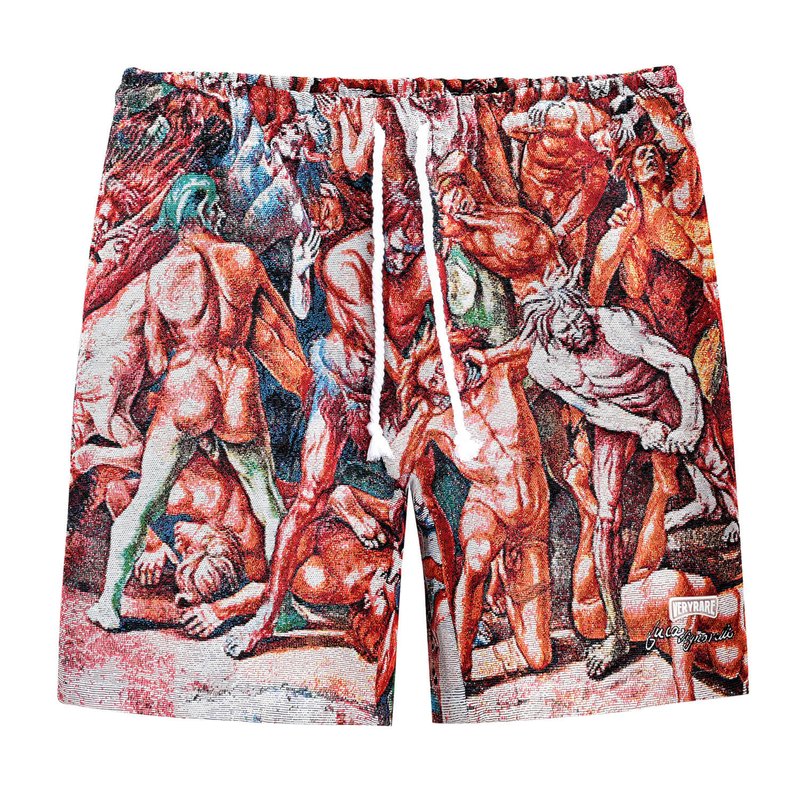 Veryrare The Damned Short In Red