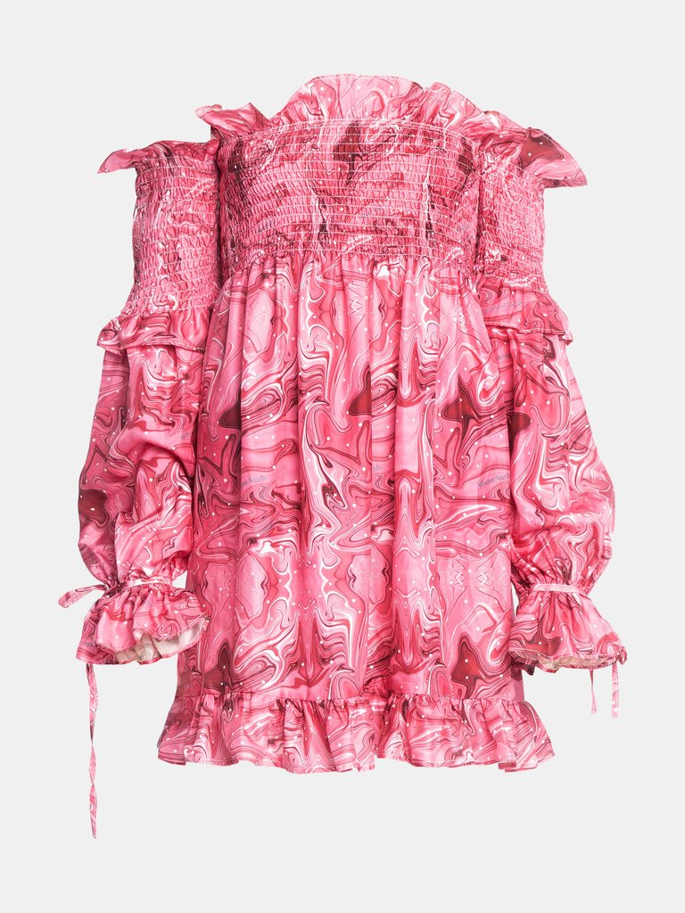 Venus Mini Dress - Pink