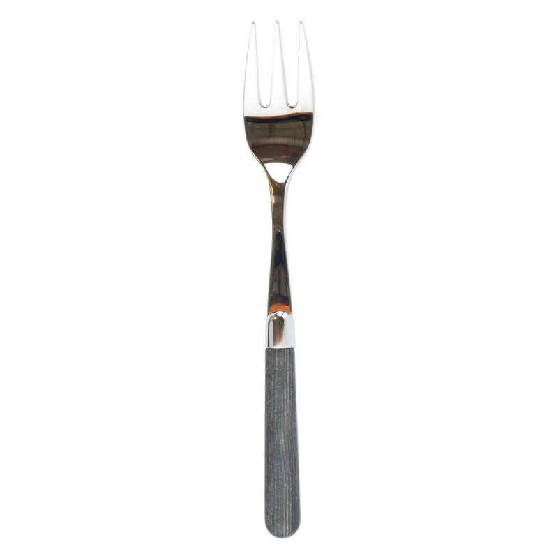 Vietri Albero Serving Fork In Grey