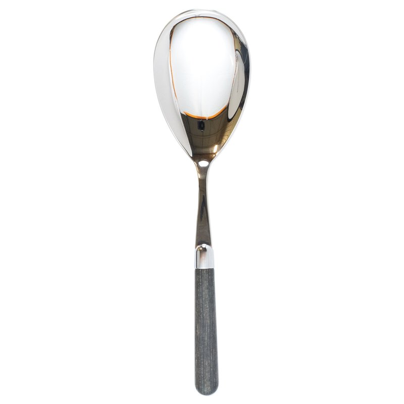 Vietri Albero Serving Spoon In Grey