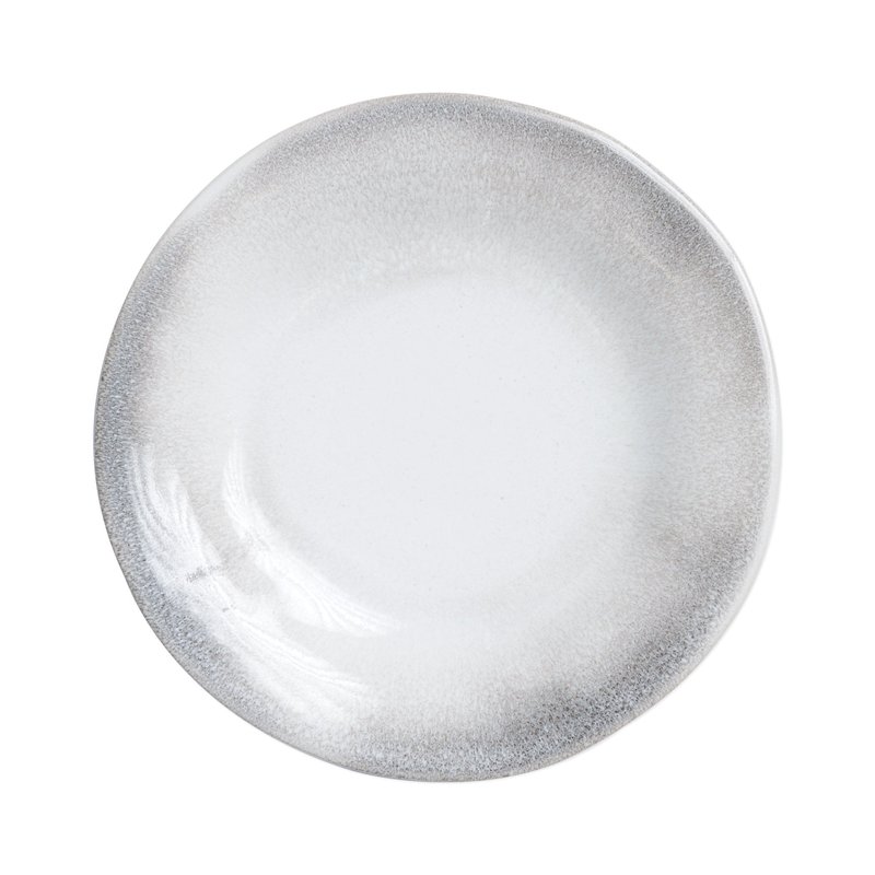 Shop Vietri Aurora Ash Dinner Plate In Grey