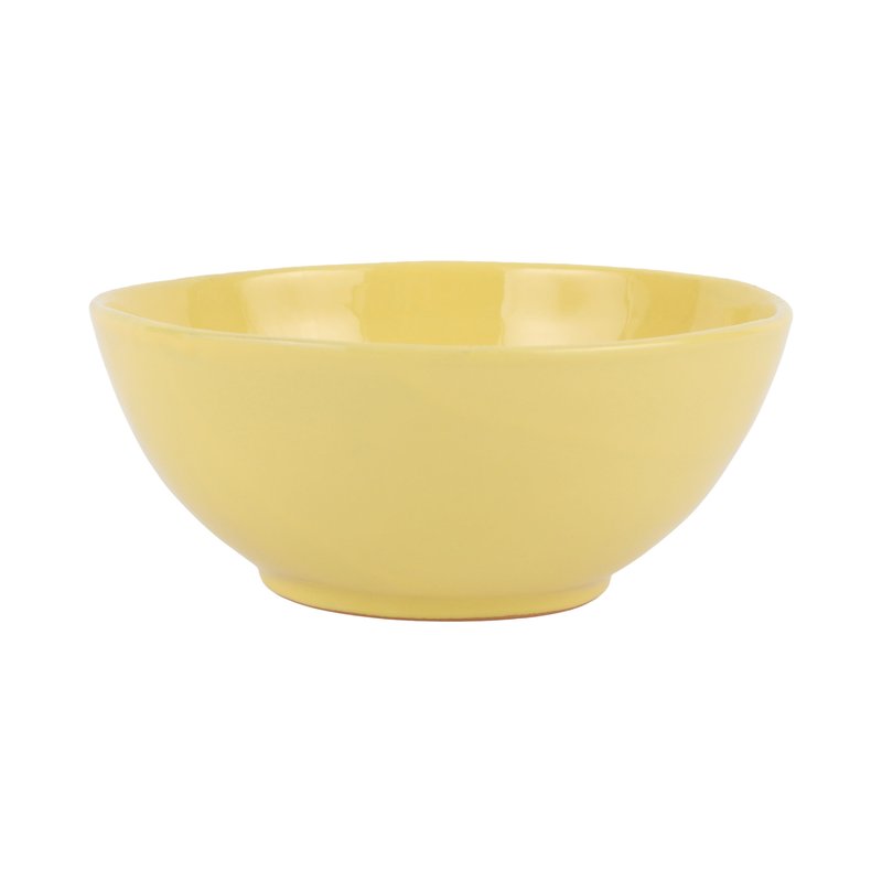 Vietri Cucina Fresca Small Serving Bowl In Yellow