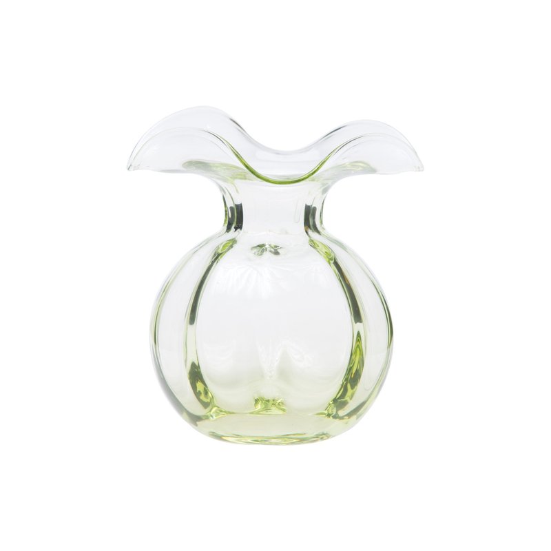 Shop Vietri Hibiscus Glass Green Bud Vase