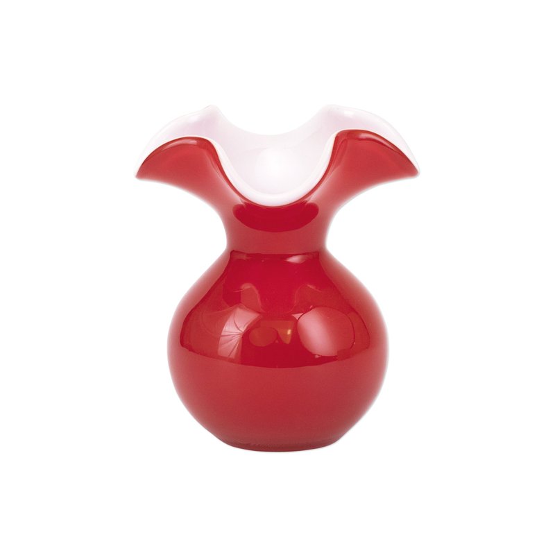 Shop Vietri Hibiscus Glass Red Bud Vase