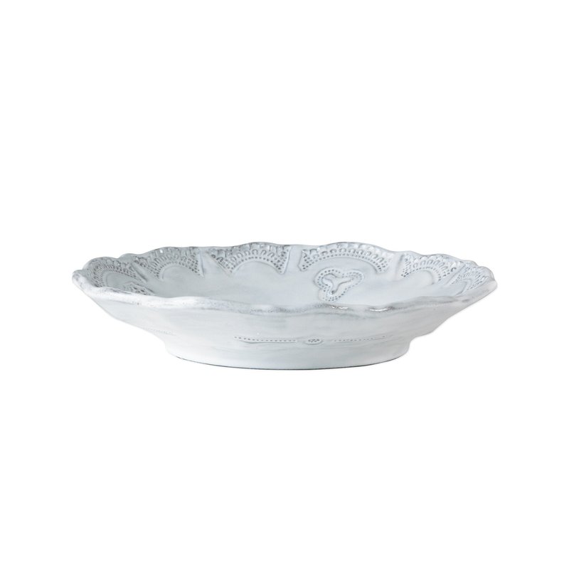 Vietri Incanto Lace Pasta Bowl In White