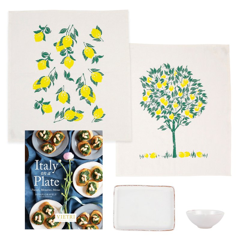 Shop Vietri Italy On A Plate Collector's Gift Set