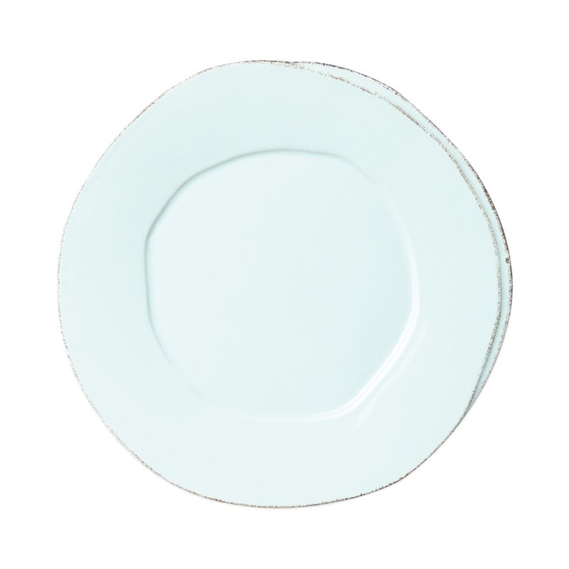 Shop Vietri Lastra European Dinner Plate In Blue