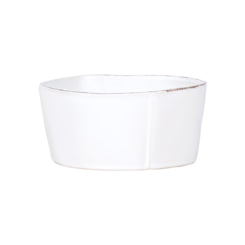 Shop Vietri Lastra Medium Serving Bowl In White
