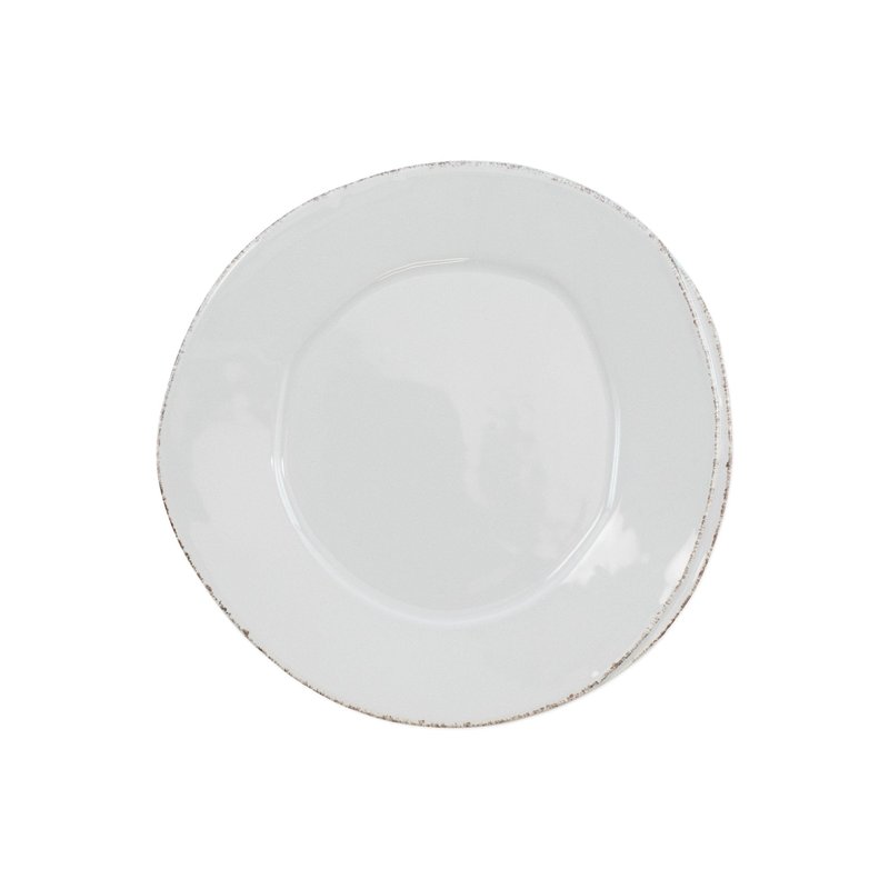 Vietri Lastra Salad Plate In Grey