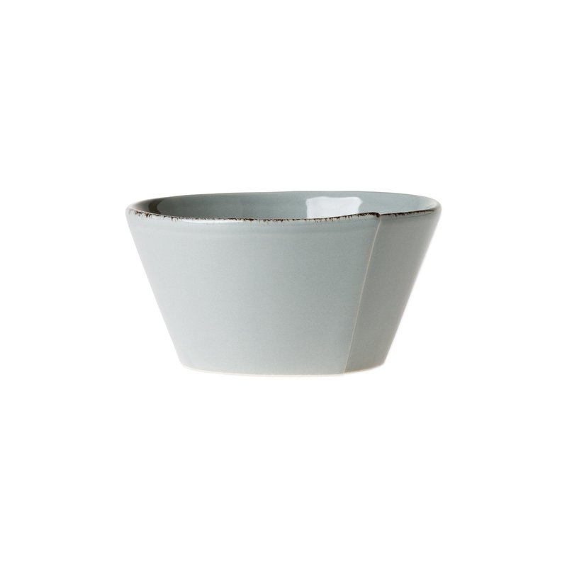 Vietri Lastra Stacking Cereal Bowl In Gray