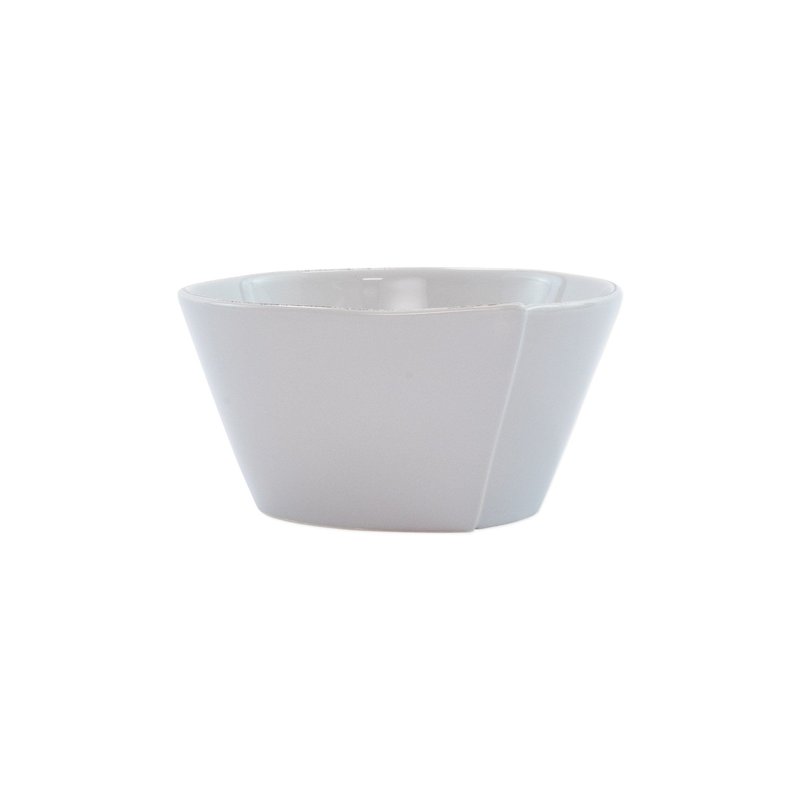 Vietri Lastra Stacking Cereal Bowl In Grey