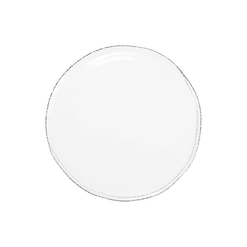 Vietri Lastra White Pizza Platter