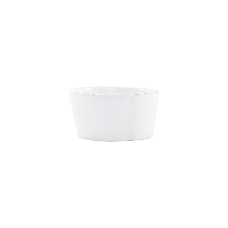 Shop Vietri Melamine Lastra White Condiment Bowl