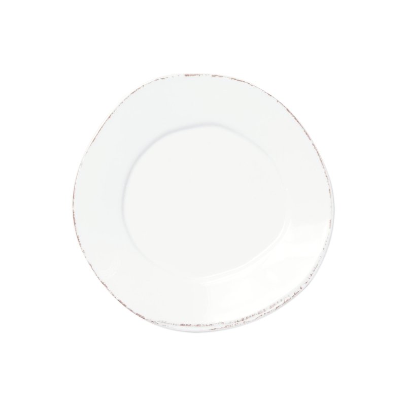 Shop Vietri Melamine Lastra White Salad Plate